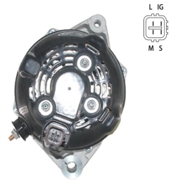 Nuevo <span class=keywords><strong>alternador</strong></span> <span class=keywords><strong>de</strong></span> coche Universal 12V 100A 7S 24056 27060-30060 27060-30130 para <span class=keywords><strong>TOYOTA</strong></span> LAND CRUISER HIACE <span class=keywords><strong>HILUX</strong></span> 2,5/3,0 D4D - Product Image 3