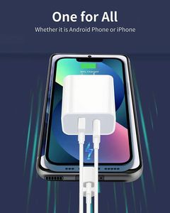 Factory Price Quick Charge 20W A+C Wall <b>Adapter</b> US <b>Plug</b> Protective OVP USB Mobile Phone Charger for Phone 16 15 14 - Product Image 5