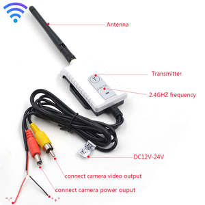 Bộ Thu Và Phát Không Dây Analog 2.4G Cho Màn Hình Xe Hơi Thông Dụng Và <span class=keywords><strong>Camera</strong></span> Xe Hơi Tín Hiệu Ổn Định - Product Image 4