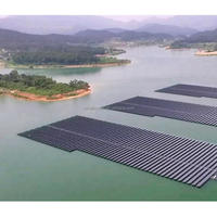 Centrale solaire flottante énergie eau système de montage de panneau photovoltaïque supports de montage flottants solaires