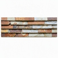 Carreaux muraux en ardoise naturelle en gros, directement de l'usine, pour la décoration de chaînes d'hôtels et de gîtes de style chinois