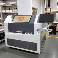 Máquina de corte por láser SMT de alta venta de 200W utilizada para impresora PCB, plantilla de malla, máquina de corte por láser de hoja de Metal, cortador láser