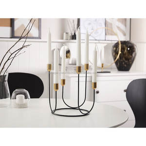 Candelabros Metálicos y Portavelas de Latón para Decoración de Bodas y Hogar, Venta al Por Mayor - Product Image 5