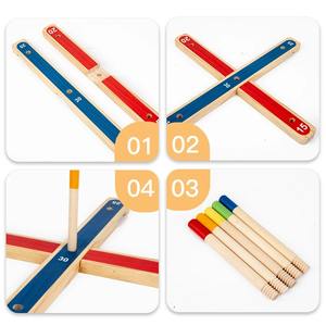 <span class=keywords><strong>Jeu</strong></span> <span class=keywords><strong>de</strong></span> lancer d'anneaux en bois <span class=keywords><strong>pour</strong></span> enfants, jouet éducatif <span class=keywords><strong>pour</strong></span> l'apprentissage des <span class=keywords><strong>nombres</strong></span>, <span class=keywords><strong>jeu</strong></span> <span class=keywords><strong>de</strong></span> société <span class=keywords><strong>pour</strong></span> le développement des compétences, intérieur/extérieur - Product Image 2