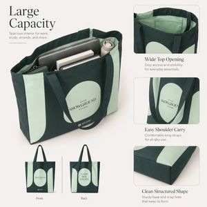 Fashion Wear Tote <b>Bag</b> For Daily Work And Weekend Outings Durable <b>Fabric</b> Women Tote <b>Bag</b> Shoulder <b>Bag</b> - Product Image 4