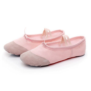 Zapatillas <span class=keywords><strong>de</strong></span> Ballet profesionales personalizadas, zapatillas <span class=keywords><strong>de</strong></span> Ballet transpirables con diseño <span class=keywords><strong>de</strong></span> puntera <span class=keywords><strong>de</strong></span> lona duradera para mujeres y niñas - Product Image 4