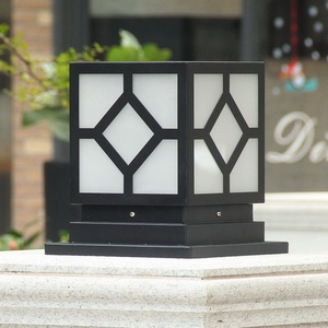 ไฟเสาพลังงานแสงอาทิตย์ ABS อลูมิเนียมทนทาน IP65สำหรับสวนเสา - Product Image 2