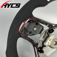 Volant de course personnalisé en fibre de carbone pour Mitsubishi Lancer EVO X Evolution SE Outlander EX Accessoires intérieurs de voiture