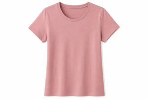 เสื้อยืดคอกลมแขนสั้นผ้าฝ้าย 100% สำหรับผู้หญิง ระบายอากาศได้ดี สวมใส่สบาย ผลิตในเวียดนาม รับผลิตแบบ OEM/ODM สีสันหลากหลาย - Product Image 4