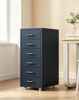 Armoire de rangement mobile sur pied, armoire latérale de bureau, armoire de rangement écologique pour petits espaces