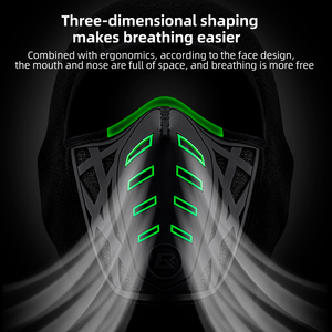 Masque de ski <span class=keywords><strong>ROCKBROS</strong></span>, <span class=keywords><strong>cagoule</strong></span> intégrale, couvre-tête, masque de cyclisme coupe-vent, bonnet thermique en polaire, <span class=keywords><strong>cagoule</strong></span> - Product Image 5