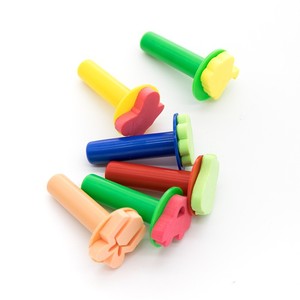 Set di Pennelli in Spugna <span class=keywords><strong>per</strong></span> Bambini Bview Art - Kit Fai-da-Te con Timbri e Stencil in EVA <span class=keywords><strong>per</strong></span> Lavori Artistici su Cartoncino, Lavabile e Non Tossico - Product Image 2
