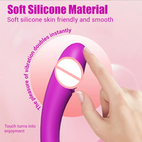 Hochwertiger Vibrator für Frauen, Sexspielzeug mit USB-Magnetladefunktion, 9 Frequenzen, leistungsstarker Vibrator
