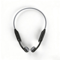 Earphone TWS IPX8 Tahan Air untuk Berenang, Headphone Konduksi Tulang dengan Mode MP3 dan Memori 32GB
