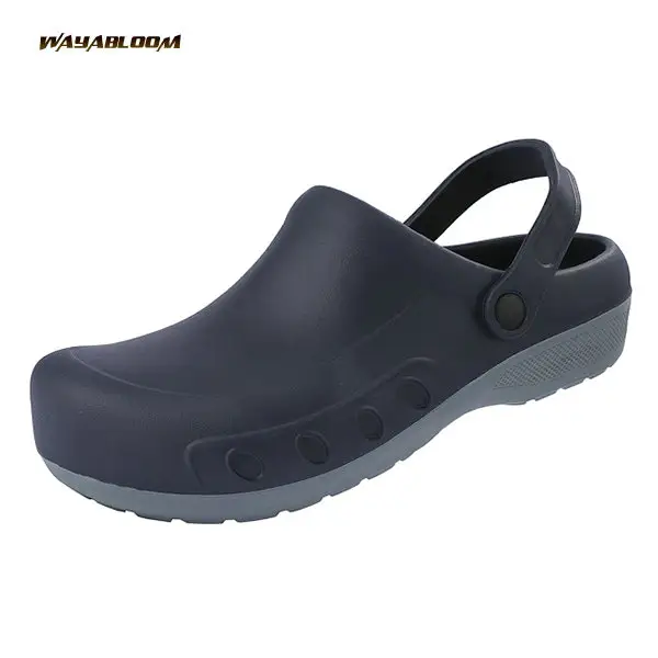 New Hotel Kitchen Shoes Non slip Shoes Waterproof Oil proof Breathable Men's Labor Protection Shoes