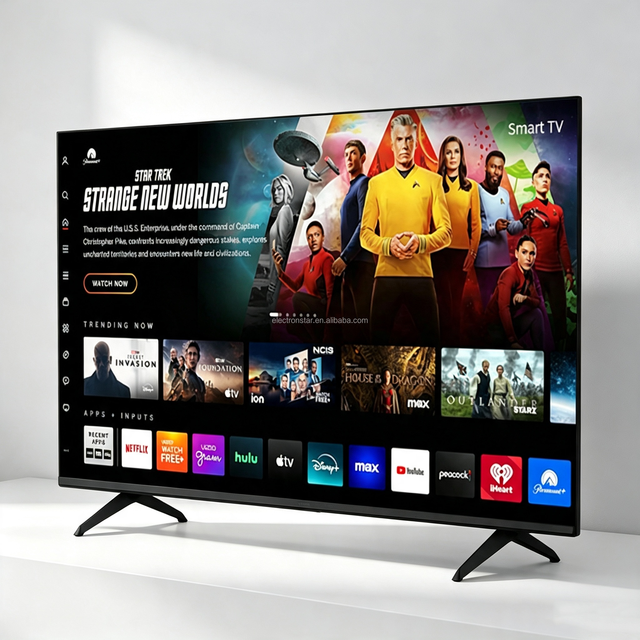 Low Blue Light Smart LED TV Various Sizes Optional 1080P Hard IPS Panel Android OS Built in WIFI for Household and Projects