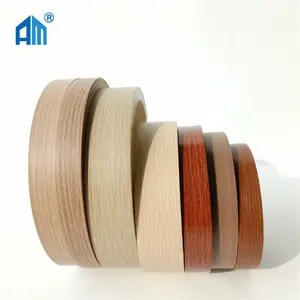 China Factory Supply 1mm Pre-glued Pvc Edge Banding For Kitchen Plinth