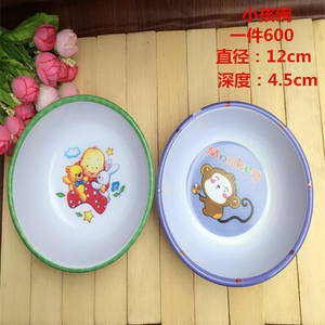 Bols à dessins animés pour enfants, petits bols à riz pour enfants, bols en plastique mélamine, fournitures pour vendeurs de rue, petits bols pour une ou deux personnes - Product Image 3