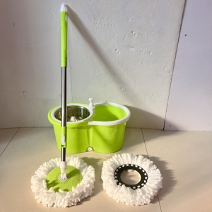 Nhà Sản Xuất Bán Buôn Hộ Gia Đình Làm Sạch Kit Quay Lau Thép Không Gỉ Sợi Nhỏ Vải Xô Lau - Product Image 3