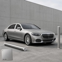 Film de protection de peinture automobile TPU mat effet métal liquide titane, 7,5 mil, anti-jaunissement, couleur TPU, PPF, ultra brillant, directement de l'usine