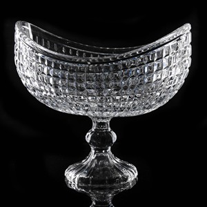 Usine Design haut de gamme élégant bol à Dessert en verre ovale en cristal compote de verre ovale servant un bol à chocolat - Product Image 6