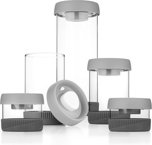 Frascos de Vidrio al Vacío para Almacenamiento de Alimentos, Fabricados en China, Venta al Por Mayor - Product Image 1
