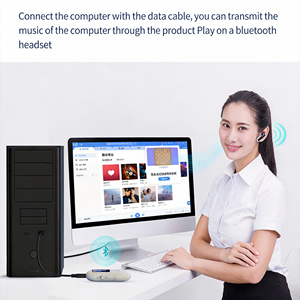 AUX 3.5 มม. Air Fly Pro บลูทูธ ไร้สาย เครื่องส่งสัญญาณเสียงและ<span class=keywords><strong>ต</strong></span>ัวรับสัญญาณ สำหรับ Air Pods สูงสุด 2 ชุ<span class=keywords><strong>ด</strong></span> หูฟังไร้สาย ทีวี <span class=keywords><strong>ไอ</strong></span><span class=keywords><strong>แพ</strong></span><span class=keywords><strong>ด</strong></span> แท็บเล็ต - Product Image 6