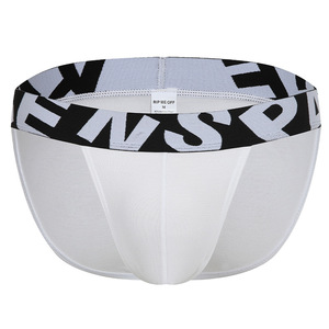 Nuovi Slip Triangolari da <span class=keywords><strong>Uomo</strong></span> in Fibra di Bambù, Intimo Sportivo Sexy a Vita Bassa per l'Esportazione - Product Image 5