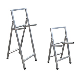 Support de cible en métal pour tir à l'arc, <span class=keywords><strong>étagère</strong></span> en acier inoxydable pour arc à poulies, arc recurve, chasse, échelle de cible, support de jeu en plein air, réglable - Product Image 2