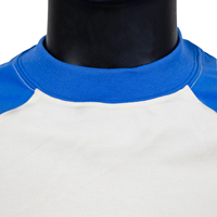 T-shirt personnalisé 100% coton avec impression sérigraphique, manches raglan, coupe ample et courte, style boxy, pour hommes