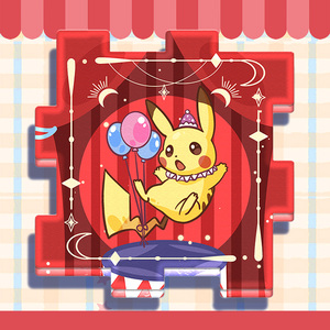 MS Populaire Meilleures Ventes Art de Bande Dessinée Pokémon Pikachu Fan Art Accessoires Collection Aimant de Réfrigérateur en Acrylique Booster Pack Jeu de Société - Product Image 1