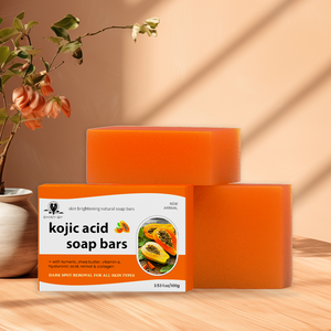 Oem ODM nhãn hiệu riêng đu đủ tự nhiên nhẹ nhàng Exfoliator sáng giảm đốm đen Kojic axit handmade Xà phòng thanh - Product Image 1