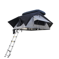 Tente de toit souple entièrement automatique pour camping en plein air, compatible SUV, pick-up et voiture