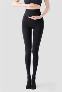 Leggings altos para mujer con ligera presión para mostrar adelgazamiento <span class=keywords><strong>sin</strong></span> perder presión en la entrepierna pantimedias - Product Image 2