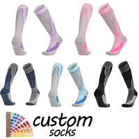 Nouvelles chaussettes de football professionnelles pour jeunes, pour le printemps et l'extérieur, avec fond antidérapant en tissu éponge, épaissies pour le sport