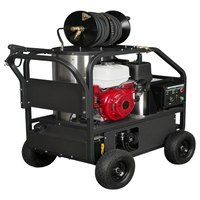 Nettoyeur haute pression à eau chaude 4000 PSI, 14 CV, à essence, à débit long et puissant, pour éliminer la saleté tenace des hangars, décapage des bandes de peinture et de la rouille des pavés