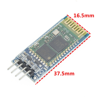 Módulo de paso en serie AITEWIN ROBOT HC-05 HC-06 JY-MCU con antiinversión integrada, maestro-esclavo de 6 pines