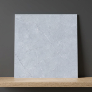 Britton Bianco 600x600mm Matte Porcelain Tiles White Marble Look Ceramic Interior Floor Collection - Product Image 1