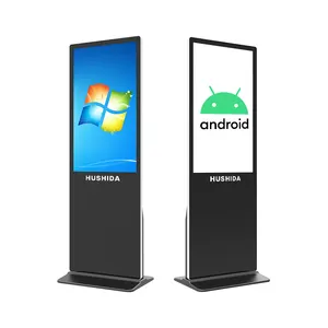 Floor Stand Advertising Interactive Screen Android Full Sexy Video Digital Signage Screens 55 Inch Digital Signage Monitor