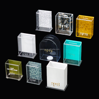 Lucite Tzedakah Kirchen-Spendenbox aus Glas, anpassbare Acryl-Kunststoff-Spendenbox für Geld