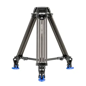 Soporte de trípode para cámara de vídeo Digital CF, accesorio ajustable de alta resistencia, de doble etapa, 75mm, apto para cabezales de vídeo, Envío Gratis - Product Image 1