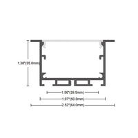 Noir mince suspendu Alu canal dissipateur de chaleur boîtier Profil pendentif ligne lampe avec couvercle PC Led bande lumineuse profil en aluminium