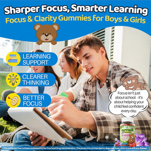 Оптовая продажа от производителя: Премиальные жевательные конфеты с шафраном, капсулы с экстрактом пальметто для детей, жевательные конфеты с экстрактом шафрана, жевательные конфеты с шафраном для детей, GABA - Product Image 3