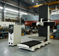 Routeur CNC industriel Rongchi à tête pivotante 5 axes pour la sculpture sur bois, avec NC Studio et roulement simple haute précision pour les pièces complexes