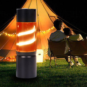 Mini LED Bright and Colorful Flashlight Portable and Multifunctional Outdoor Lighting USB Charging Atmosphere Camping <b>Light</b> - Product Image 3