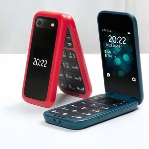 Telefono <span class=keywords><strong>Cellulare</strong></span> 2660 con Funzione Flip, 2G Sbloccato, Dual Nano SIM, Schermo 2.8'', FM, BT, Batteria 1450mAh, Dual Band, Compatto e Resistente, <span class=keywords><strong>Cellulare</strong></span> per Anziani - Product Image 2