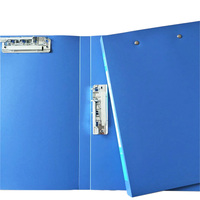 Carpeta de Archivos de Plástico Duro Azul Segura para Oficina, con Clip de Palanca, Tamaño A1 A3, para Libros Impresos
