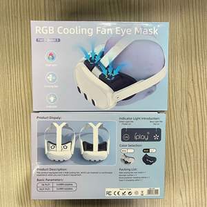 <span class=keywords><strong>Masque</strong></span> de dissipation thermique pour casque VR Meta Quest 3 avec ventilateur de refroidissement RGB occultant pour <span class=keywords><strong>Oculus</strong></span> Quest3 - Product Image 6