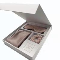 Masque pour les yeux en soie de mûrier 100% de haute qualité, cadeau de luxe en gros