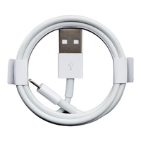 Cable KAKIYA de 8 Pines Micro USB Tipo-C de 1M 3FT, Carga Rápida, Sincronización de Datos, Trenzado de PVC, Cobre Puro, para Teléfonos Móviles, Cámaras, Computadoras